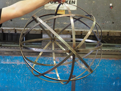 Lazer cut component